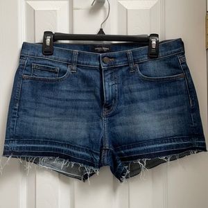 Banana Republic Dark Wash Denim Shorts